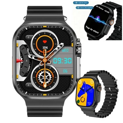 Waterproof Smart Watch for Men Women (Answer/Make Calls) Voice Assistant 2025 NE - Image 1 of 4