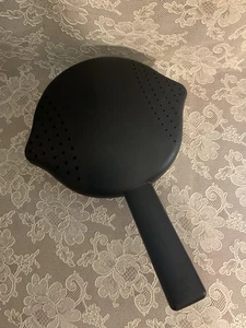 Pampered Chef Micro Cooker Microwave Steamer Strainer Black 4 Cup 1Qt Nice! - Picture 1 of 5