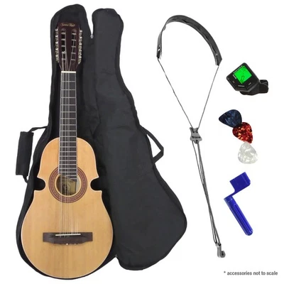 Kit de 10 cuerdas Cuatro Deluxe Puertorriqueño (Cuatro Puertorriqueno) (KQ200K) Foto 1 de 4