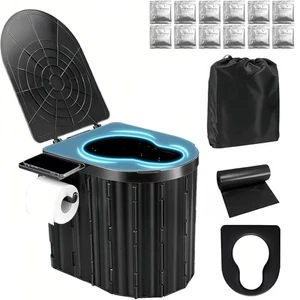 Portable Camping Toilet for Adults, Outdoor Toilet for Camping Toilets Portab... - Picture 1 of 5