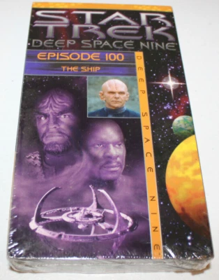 Star Trek Deep Space Nine Ep. 100 The Ship (New Sealed VHS) Avery Brooks - Image 1 of 2