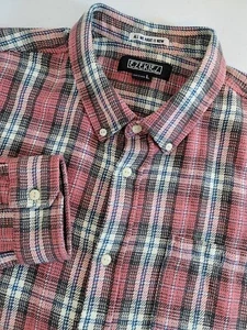 Ezekiel All We Have Is Now Button L/S Shirt Textured Men's L - Picture 1 of 7