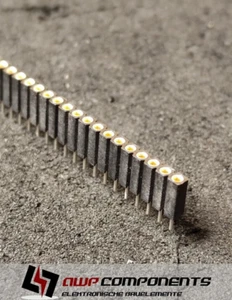 (5 Stk.) BL5.36Z - BL 5 36 - Buchsenleiste 1x36 RM=2,54 h=7mm - Fischer - Bild 1 von 3