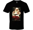 Billy Bob Thornton Christmas Bad Santa Movie Fan T Shirt