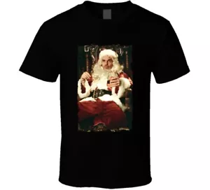 Billy Bob Thornton Christmas Bad Santa Movie Fan T Shirt - Picture 1 of 1