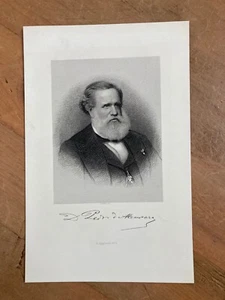 Stampa artistica litografica Dom Pedro de Alcantara - perfetta da incorniciare - Foto 1 di 1