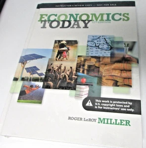 Economics Today 17th Edition Hardcover Roger LeRoy Miller NEW SEALED Instructor - Picture 1 of 3