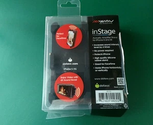Support d'amplificateur acoustique InStage pour iPhone 5/5S par Datexx - Photo 1 sur 4
