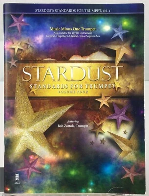 Stardust Standards For Trumpet Volume 4 Bob Zottola Sheet Music w CD Hal Leonard - Image 1 of 4