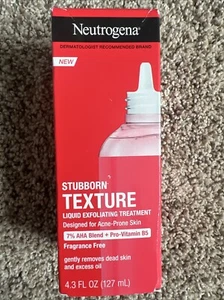 Neutrogena Stubborn Texture Liquid Exfoliating Treatment Acne Prone Skin 4.3 oz - Picture 1 of 1