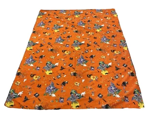 Vintage 1995 Halloween Spooky House Tablecloth "Fashion Industries" Est. 52"x70" - Picture 1 of 8