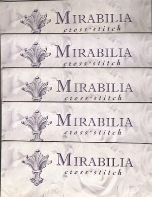 MIRABILIA counted cross stitch charts -YOUR CHOICE- new,old store stock