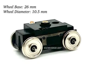 On30/Oe/HO/J Scale Narrow Gauge Locomotive Power Drive Unit Wheel 26mm/10.5mm 0e - Picture 1 of 12