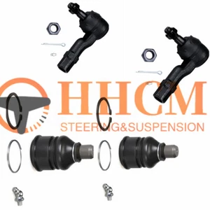4PC Front Lower Ball Joints Outer Tie Rods Fit For Ford Probe/626 MX6 - Imagen 1 de 2