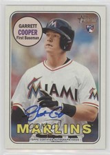 2018 Topps Heritage High Number Real One Garrett Cooper #ROA-GC Rookie Auto RC