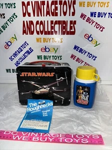 Original 1977 first year (Version #1) Star Wars lunch box thermos NM/Mint 🔥 - Picture 1 of 23
