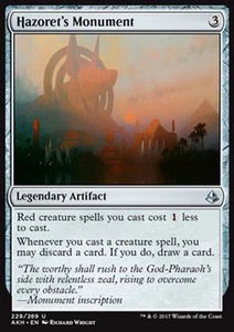 MTG 4x HAZORET's MONUMENT - MONUMENTO AD HAZORET - AKH - MAGIC - Picture 1 of 1