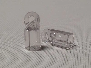 Gancho de punta de varita para reparación de varitas en forma hexagonal transparente - Imagen 1 de 2