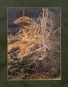 Bev Doolittle Prayer for the Wild Things Matted Print fits 11x14 ready frame - Picture 1 of 1