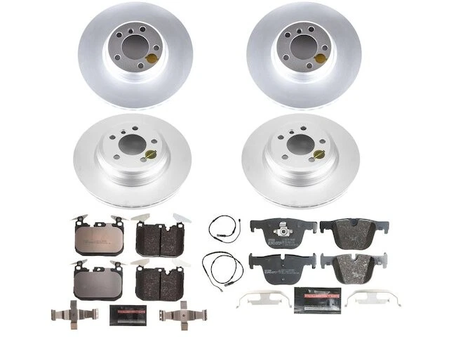 Kit de pastillas de freno delanteras y traseras y rotor para BMW 340i GT 2017-2019 xDrive PY739HK Foto 1 de 1