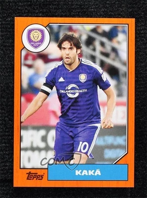 2017 Topps MLS Throwback Topps Orange /25 Kaka #TT-K - Image 1 of 2