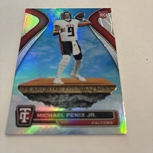 2024 Panini Totally Certified Michael Penix Jr. RC Franchise Foundation Mirror - Picture 1 of 3