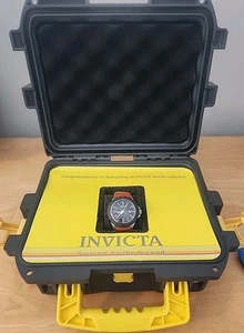 Reloj de buceo profesional Invicta para hombre 46,5 mm naranja 29881 nuevo con etiquetas, estuche batería nueva - Imagen 1 de 21