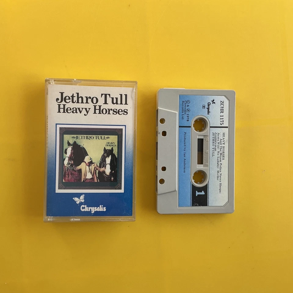 Jethro Tull – Heavy Horses Cassette Tape, 1978 - Image 1 of 1