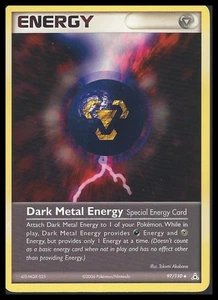 Pokemon Holon Phantoms #97/110 Dark Metal Energy - Uncommon - Picture 1 of 1