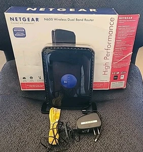 netgear n600 bezprzewodowy router dwupasmowy wndr3400 - Zdjęcie 1 z 7