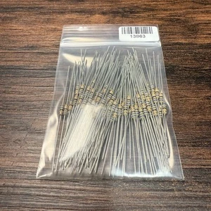 68 Ohm 1/4w 5% Axial Carbon Film Resistor (100 Pieces) - Picture 1 of 1