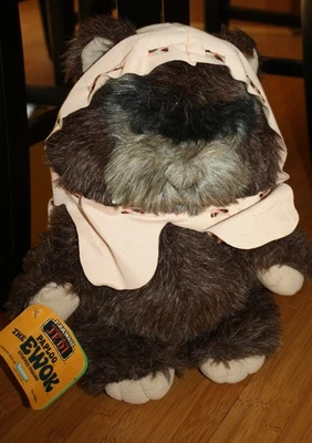 Peluche Ewok PAPLOO de colección Star Wars El Retorno del Jedi con etiquetas 1984 #99590 16" Foto 1 de 4