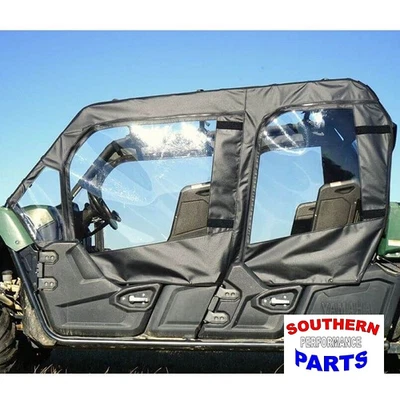 FALCON RIDGE SOFT DOORS ZIPPERED YAMAHA VIKING 700 VI  2015-2025 - Imagem 1 de 4