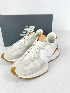NEW BALANCE 327 Zapatilla Lifestyle Para Mujer Talla US 6.5 B Blanco Marrón - Imagen 1 de 9