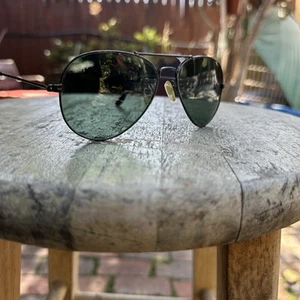 Bausch & Lomb Ray-Ban Sonnenbrille Aviator Vintage grün *lesen - Bild 1 von 9