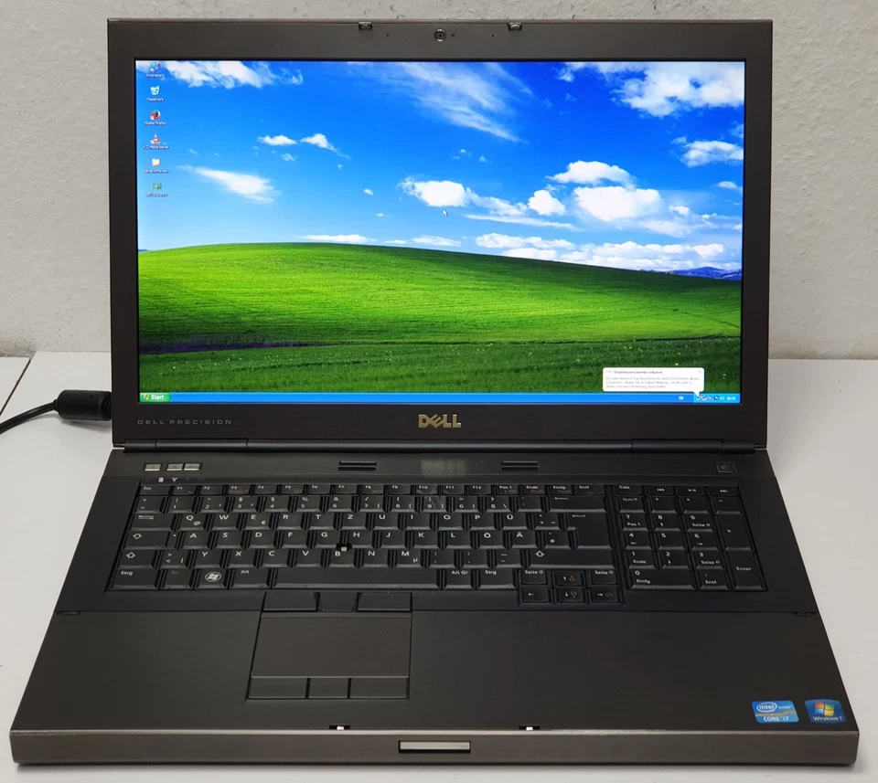 Dell Precision M6600 Windows XP Gamer i7 4GB 500GB Laptop 3000M 17,3" DVD HDMI - Bild 1 von 4