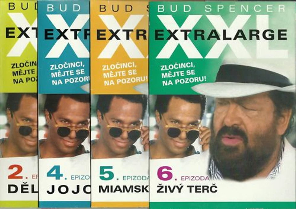 Extralarge 1-6 Bud Spencer seriefilm with English audio 6 DVD set new - image 1 of 1