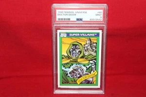 Marvel Universe 1990 Impel Doctor Doom #60 PSA 9 superhéroes - Imagen 1 de 2