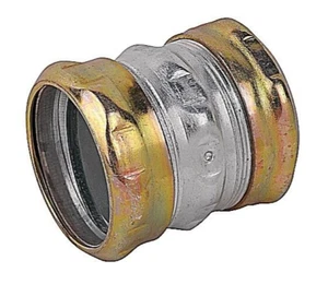 TK116A-RT STEEL CITY 2 INCH STEEL EMT COMPRESSION COUPLING RAINTIGHT - Picture 1 of 1