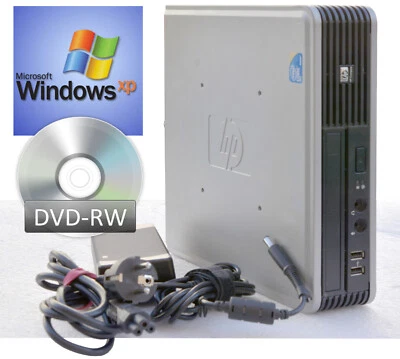 Mini Computer HP Deskpro DC7800 USDT 2GB Slim DVD Burner CD-RW 80GB Windows XP - Image 1 of 4
