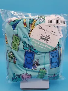 NUOVO lenzuolo culla Little Sleepies Disney & Pixar Monsters Inc standard nuovo con scatola - Foto 1 di 4