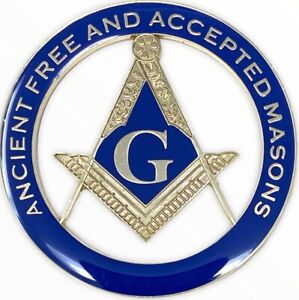 New Ancient Free and Accepted Masons Cut-Out Car Emblem