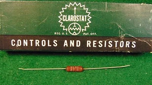 RESISTENCIA DE ALAMBRE DE CERÁMICA CLARO 27 OHM 3 VATIOS DE LOTE ANTIGUO - Imagen 1 de 1