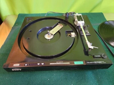 Vintage Sony PS-X600 Computer Controlled Fully Automatic Stereo Works AS IS  - Image 1 of 4
