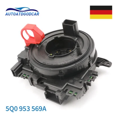 5Q0953569A anillo colector FCC módulo de dirección nuevo mordedor muelle de reloj para VW SEAT - Imagen 1 de 4
