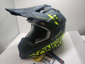 O'neal Moto X 2SRS Helmet Large Yellow/Black Offroad Safety See Description