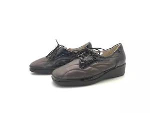 Waldläufer Damen Halbschuhe Schnürer Loafers Comfort Braun Gr. 38,5 (UK 5,5) - Bild 1 von 8