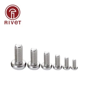 Torx Pan Round Head Screw Six Lobe Torx Machine security Screw 50/100 Pcs M5 M6 - Picture 1 of 13