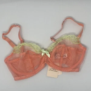 Agent Provocateur Heidi Melon Mint Bra 32E NWT - Picture 1 of 11