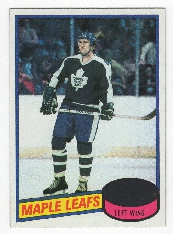 1980-81 Topps Unscratched Hockey Card #118 Dan Maloney - Toronto Maple Leafs - Image 1 of 1